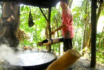 Gula Aren Sipapaga Tembus Pasar Sumut