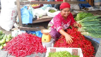 Harga Cabe Merah di Panyabungan Masih Bertahan