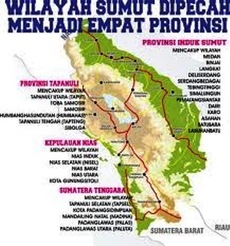 Sumut Dipecah Jadi 4 Provinsi, Ini Dia Wilayahnya