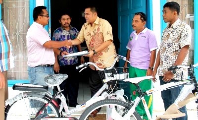 PT SM sumbang sepeda