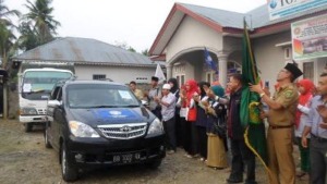 10 Relawan Madina Berangkat Ke Sinabung