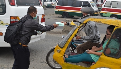 Wartawan bagi masker