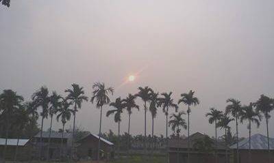 kabut asap di panyabungan