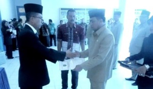 Pejabat Pamkab Madina Dimutasi