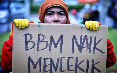 Tolak BBM naik, buruh ancam demo besar