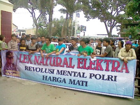 Warga Batubara Datangi Poldasu