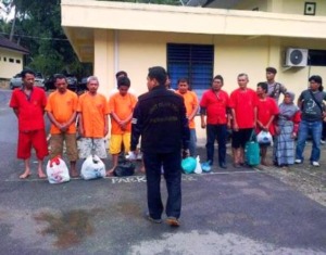 Polres Madina titip 9 pengeroyok ke Poldasu