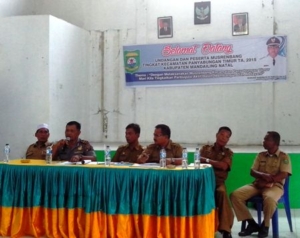 Tim Musrembang Kabupaten Kunjungi Panyabungan Timur