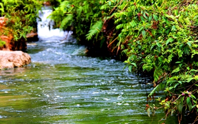 Berendam Air Panas di Purba Julu