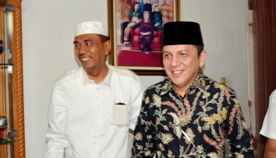 Ivan Batubara Kunjungi Mustafa Bakri