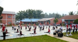 SMA 1 Kotanopan Juara Umum Marching Band se-Sumatera