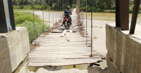 Rambin Kampung Baru Rusak