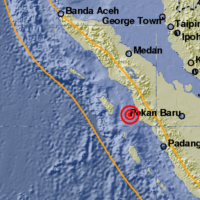 Gempa Bumi 6 Skala Richter Di Pantai Barat Madina