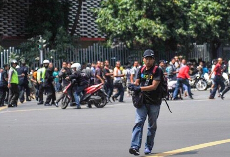 tersangka pelaku sarinah