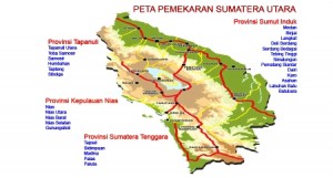 Peta Pemekaran Sumut