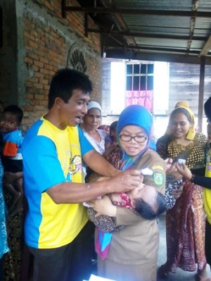 Sukseskan PIN Puskesmas Panyabungan Timur Buka 16 Pos