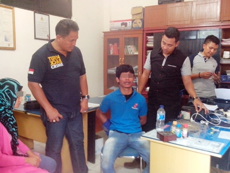 Pelaku Pembunuhan Di Muara Sipongi  Di Tangkap Di Painan