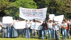 Unjukrasa siswa SMA Negeri 1 Siabu