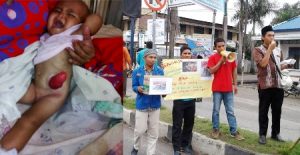 Kurniawan dan Aksi Solidaritas mengumpul uang di jalanan Panyabungan