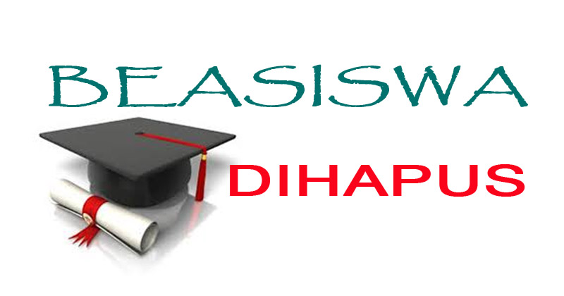 Beasiswa dihapus ilustrasi