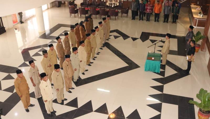 Pelantikan pejabat Tapsel 8 agust 2018