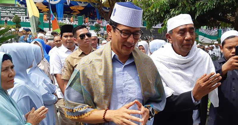 Sandiaga Uno di Musthofawiyah