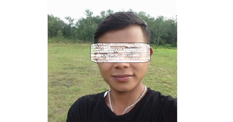 Tersangka Ar warga Sopo Batu