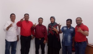 Pilkada Madina, Ahmad Husein Daftar ke PDI Perjuangan 