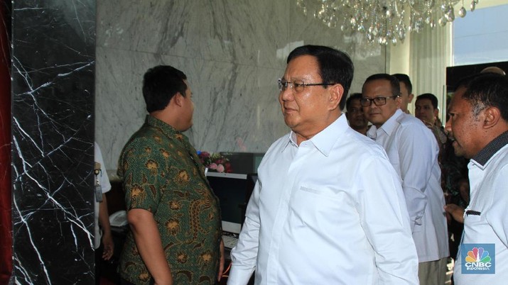 Prabowo Subianto Tiba di Istana Negara
