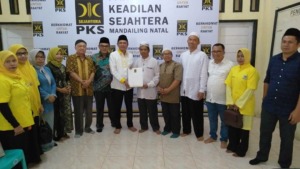 Aswin Parinduri Daftar di Demokrat dan PKS