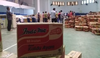 Bansos Sumut di Madina Terkendala Indomie