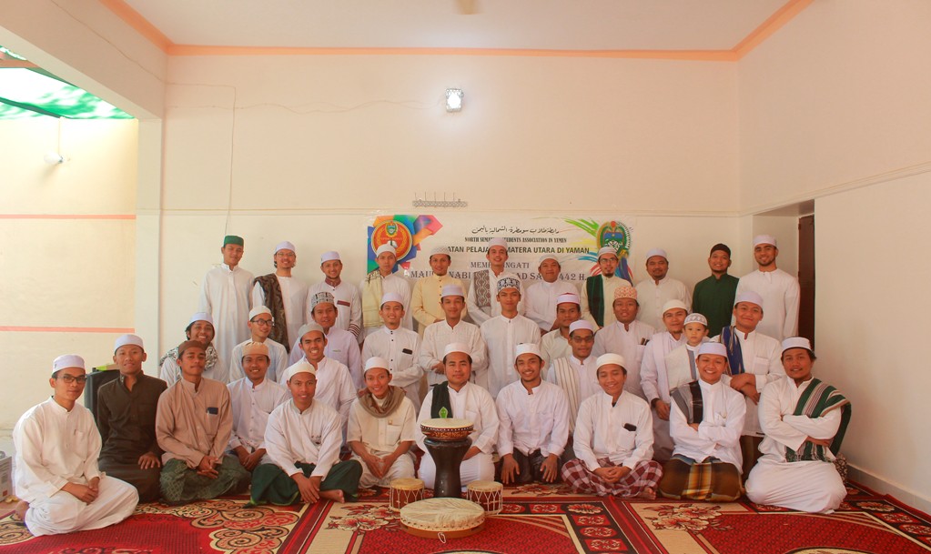 Peringatan Maulid Nabi Sekaligus Silaturahmi Pelajar Sumatera Utara di Yaman