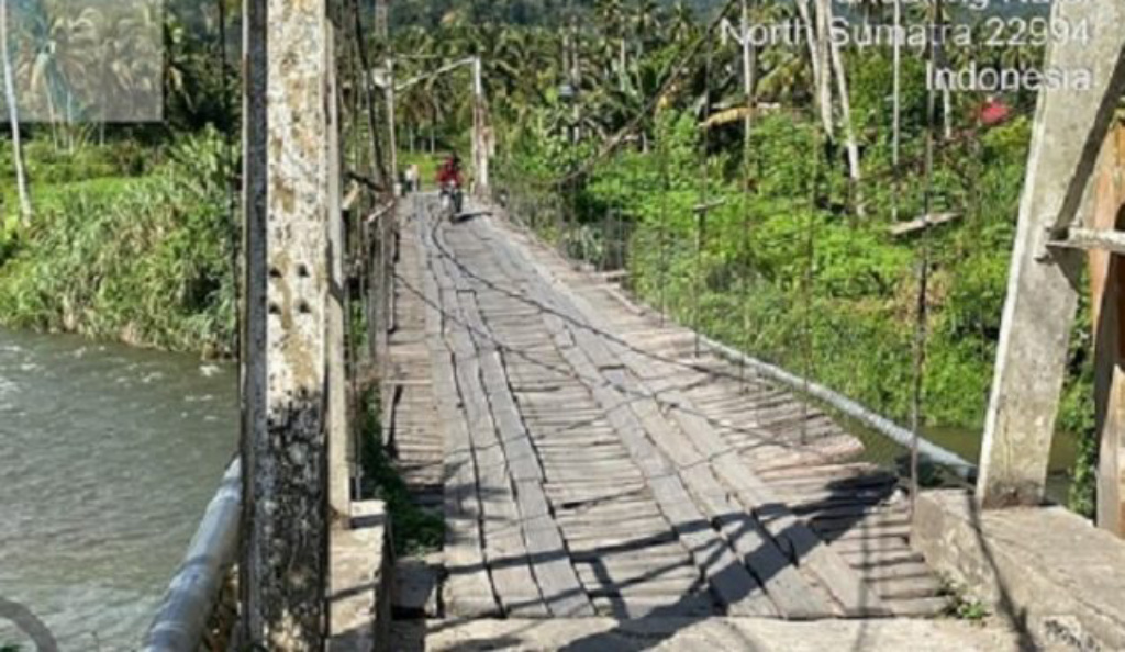 Rambin Menuju 5 Desa di Kotanopan Lapuk