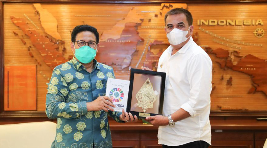 Bupati Madina Kunjungi Menteri Desa, Beber Potensi Daerah