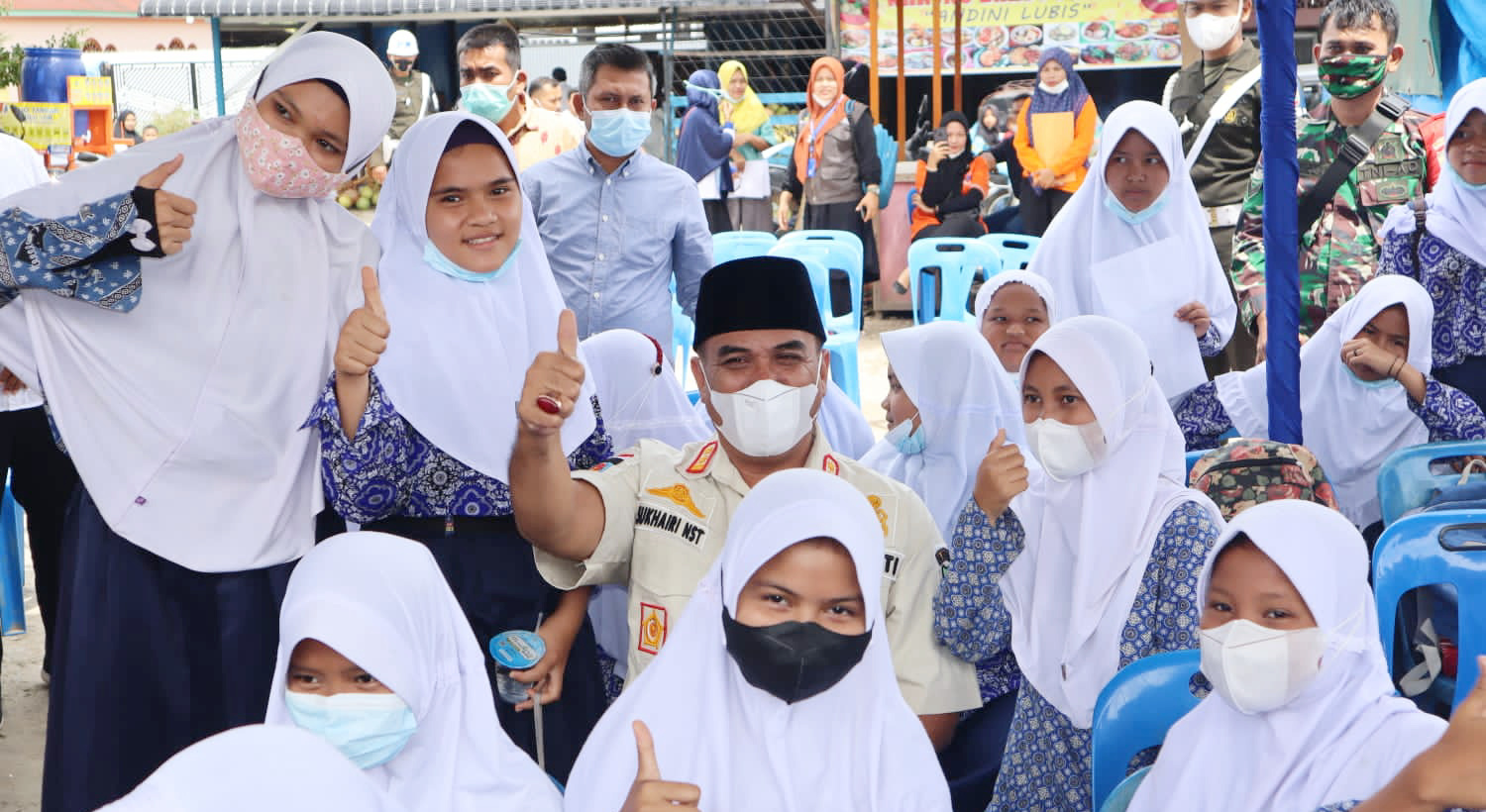 Kejar Target, Madina Mainkan Jurus Vaksinasi Massal Berhadiah