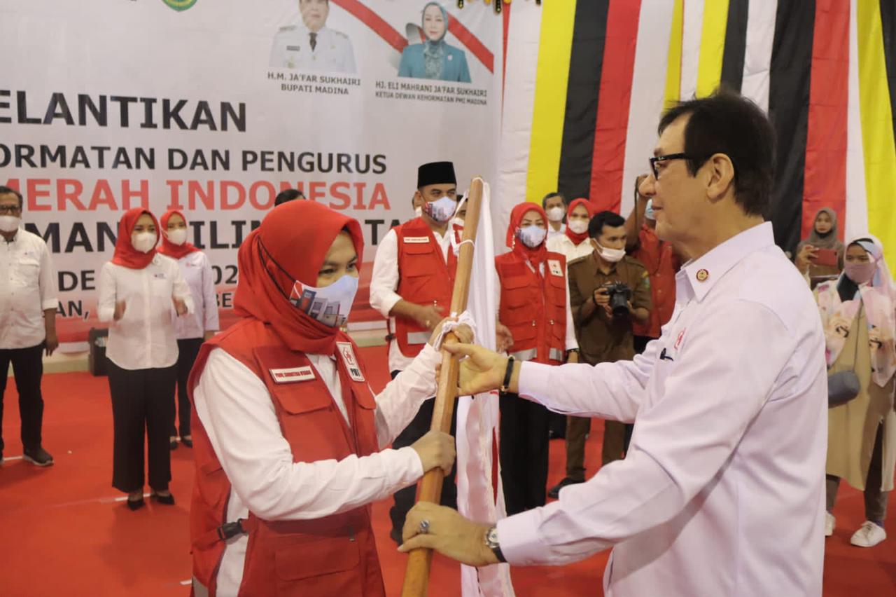 Pelantikan Pengurus PMI Madina Periode 2021-2026
