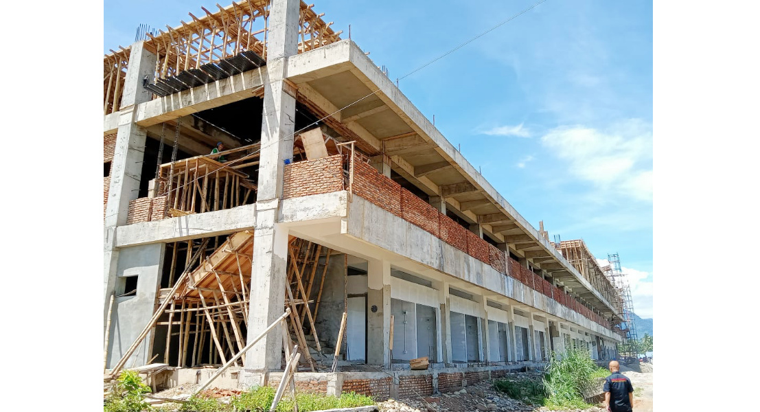 Kontraktor Pasar Baru Panyabungan Belum Bayar Gaji Pekerja