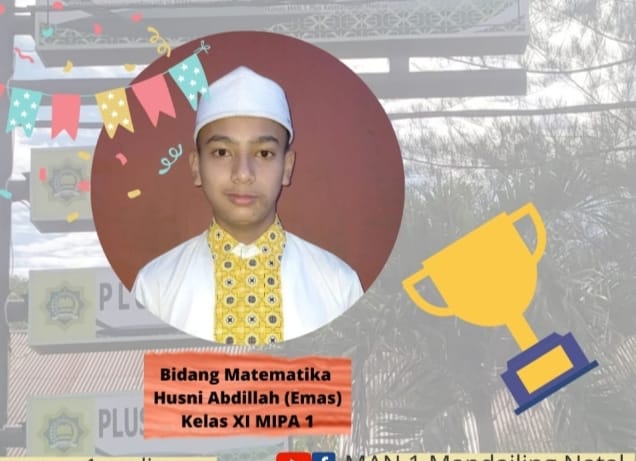 Belum Genap Satu Bulan, Siswa MAN 1 Madina Kembali Raih Prestasi Bergengsi