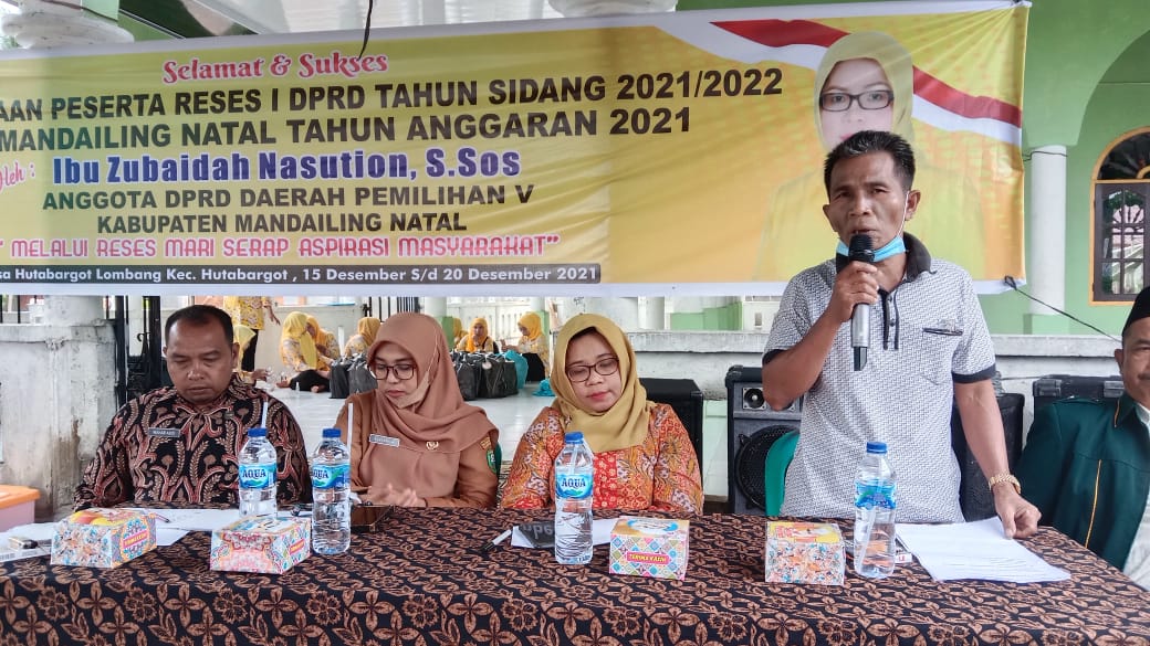 Reses di Hutabargot Lombang, Zubaidah: Saya Tidak Berjanji, tapi Akan Berusaha