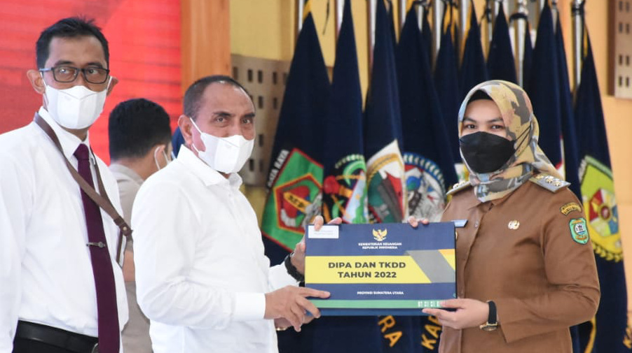 Tercepat dalam Sejarah Madina, Hari Ini Terima DIPA dan TKDD 2022