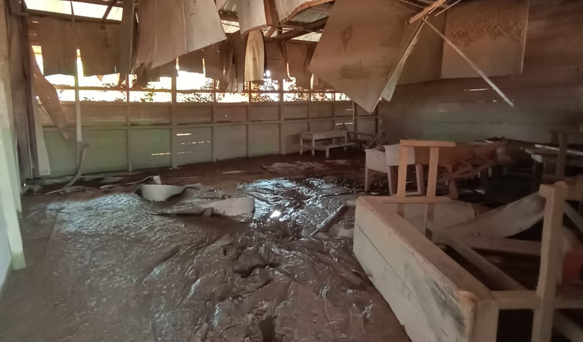 Pasca Banjir di Siulangaling, 1 Gedung SD Tak Lagi Layak Pakai