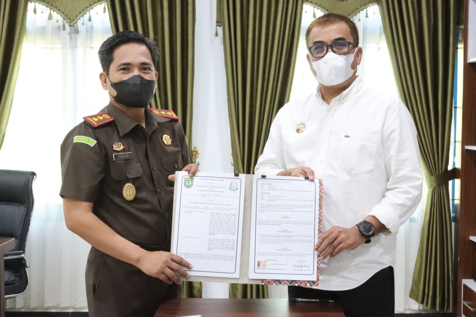 Teken MoU dengan Kejaksaan, Bupati: Untuk Mewujudkan Pemerintahan yang Efektif dan Efisien