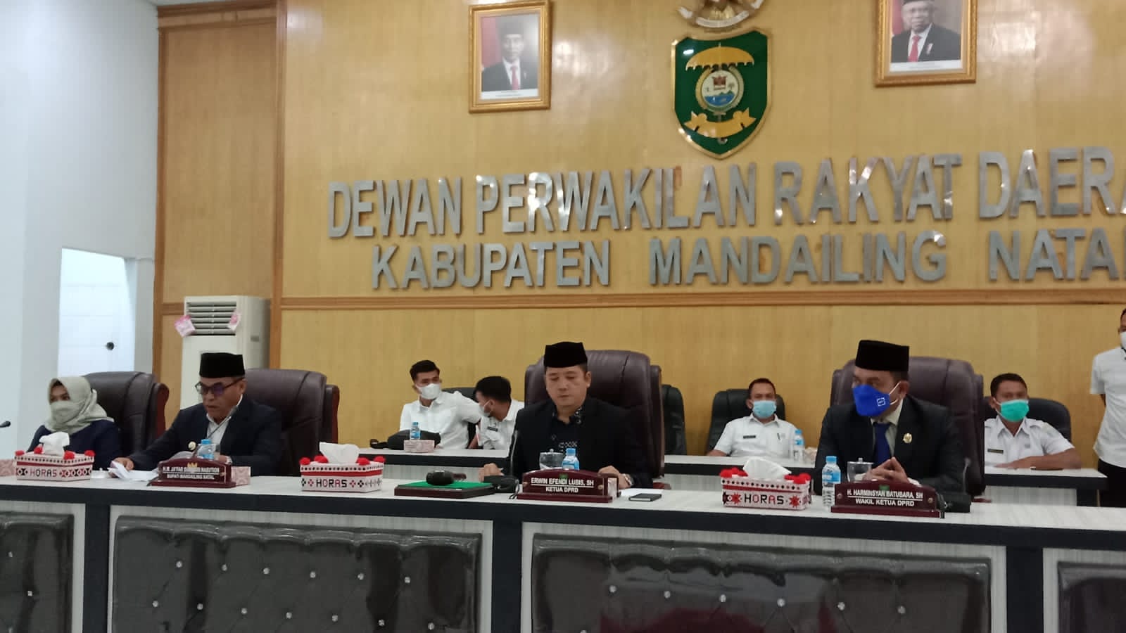 DPRD dan Pemkab Madina Setujui Ranperda RPJMD Tahun 2021-2026