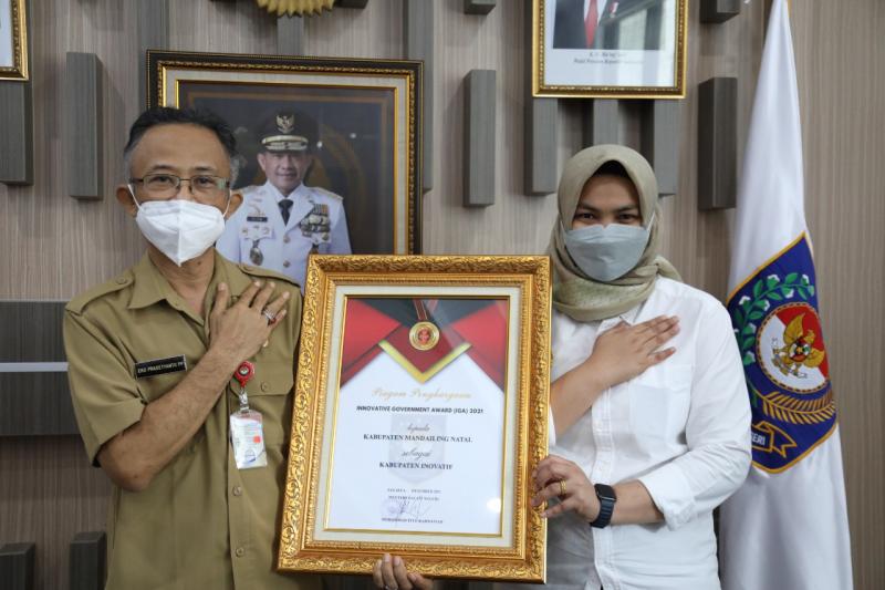 Wabup Atika: Pemkab Madina Bercita-cita Jadi Pionir Inovasi di Sumut