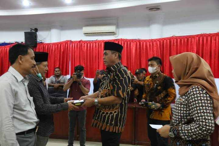 Jelang Idulfitri, Bupati dan Wakil Bupati Silaturahmi dengan Insan Pers