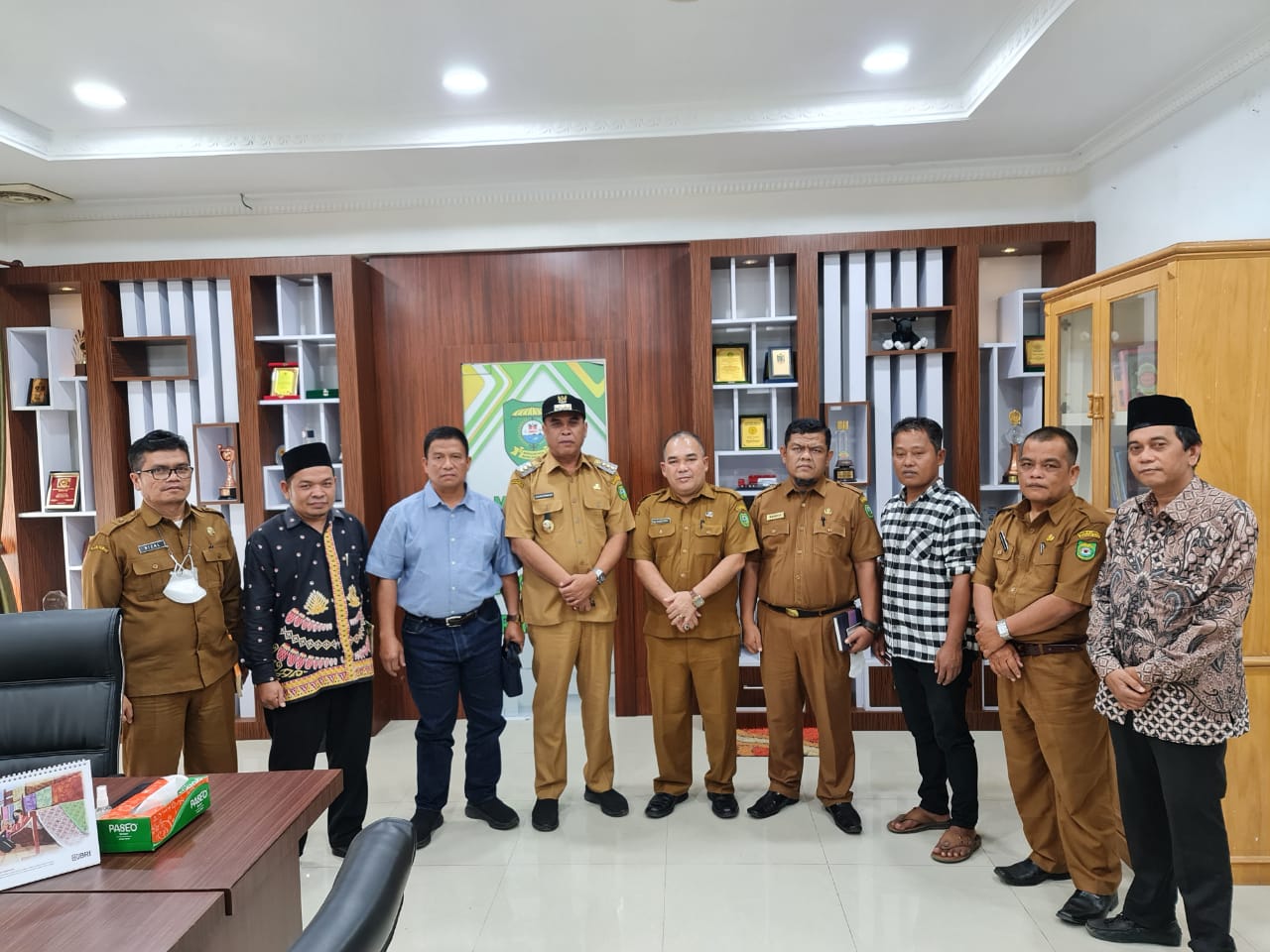 Bupati dan Wakil Bupati Madina Terima Audiensi DPC Khusus Ikanas