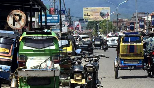 Penumpang Betor Melonjak di Panyabungan Jelang Lebaran