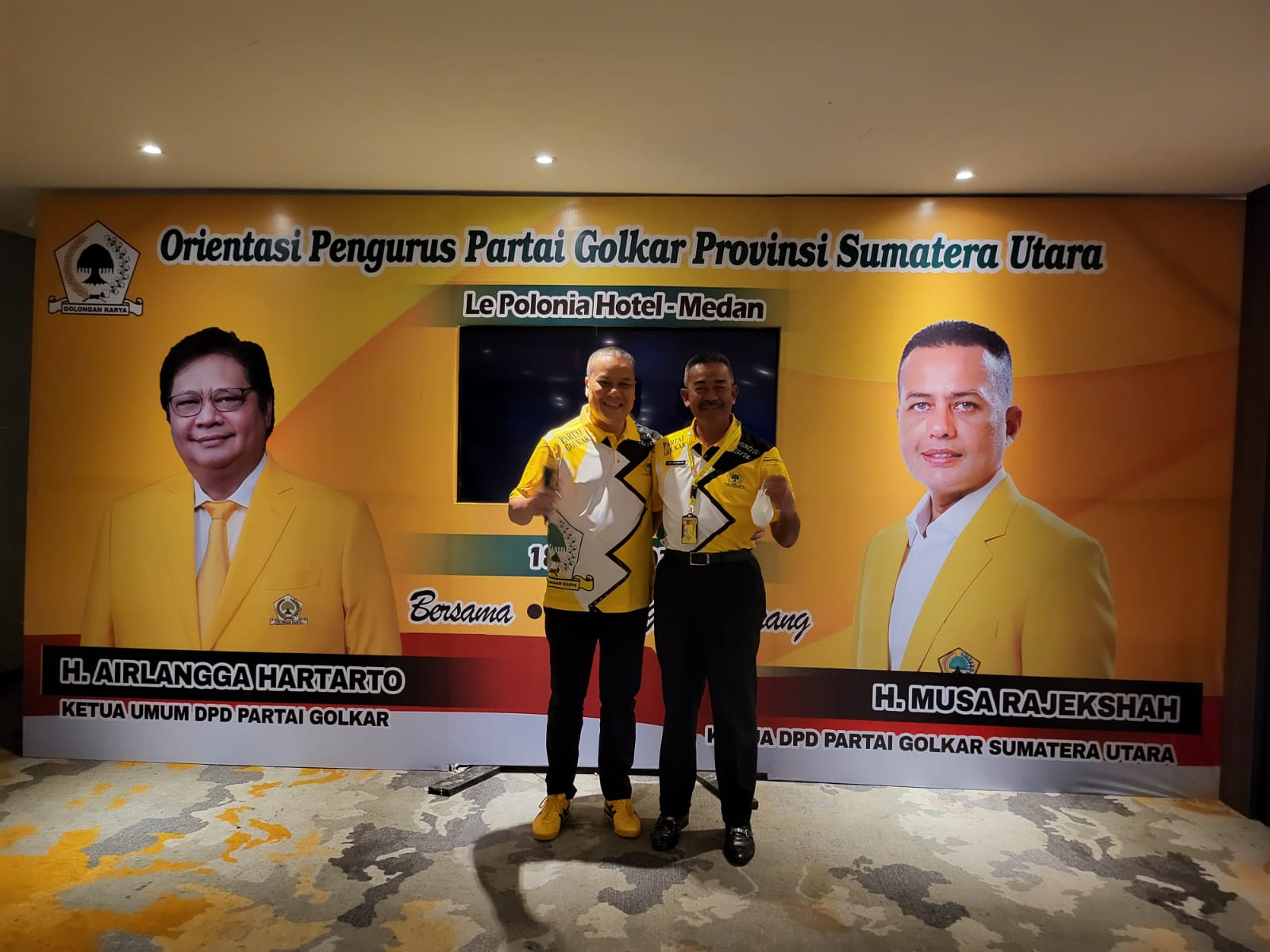 Sobir Lubis Apresiasi Kehadiran Saipullah Nasution di Kepengurusan Golkar Sumut