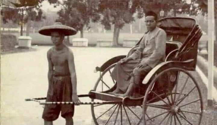 Penarik Becak di Medan Tempo Doeloe