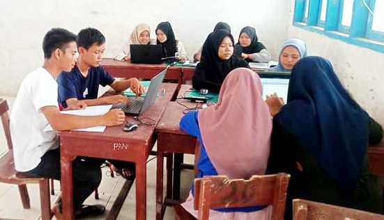 LKPP Latih Generasi Muda Menguasai Komputer Dasar